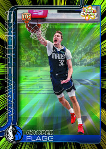 Cooper Flagg Radiating Rookies Card –