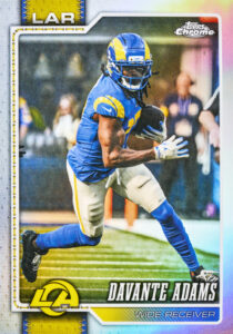 Davante Adams Base Refractor Card –