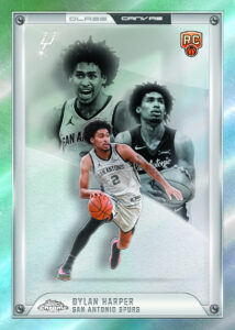 Dylan Harper Glass Canvas Rainbow Foil Card –