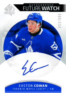 Easton Cowan Future Watch Autograph Card –