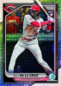 Elly De La Cruz Mojo Refractor Card –