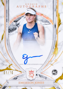 Emerson Jones Rookie Autograph Gold Card –