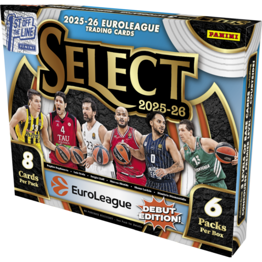2025-26 Panini Select EuroLeague Basketball FOTL Box