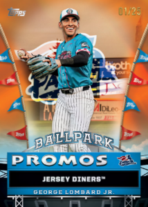 George Lombard Jr. Ballpark Promos Card –