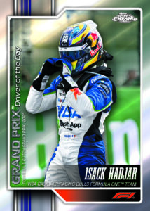 Isack Hadjar Grand Prix Driver of the Day Card –