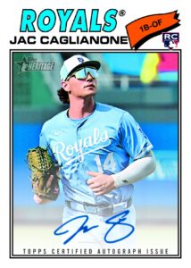 Jac Caglianone Real One Autographs Card –