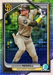 Jackson Merrill Mojo Refractor Card –