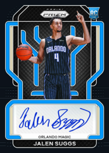 Jalen Suggs Rookie Signatures Prizms Black Card –