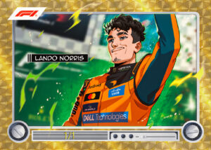 Lando Norris Anime Superfractor Card –