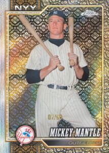 Mickey Mantle — Topps Chrome gold 07/99