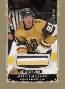 Mitch Marner Base Set Veterans Gold Patch Parallel Card –