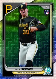 Paul Skenes Mojo Refractor Card –