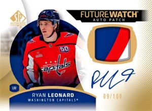 Ryan Leonard Future Watch Auto Patch Card –