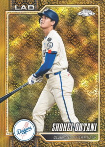 Shohei Ohtani — Topps Chrome gold 01/99