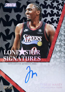 Tyrese Maxey — Lone Star Signatures 02/10