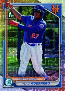 Vladi Guerrero 1st Bowman Mojo Refractor Card –