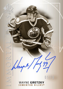 Wayne Gretzky Immortal Ink Card –